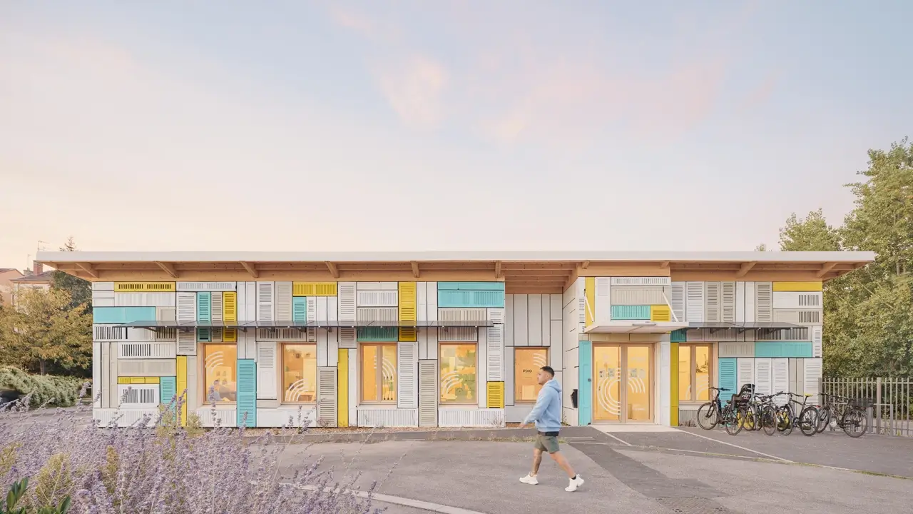 Projet de l'écoquartier de La Saulaie à Oullins-Pierre-Bénite par Meiôsis